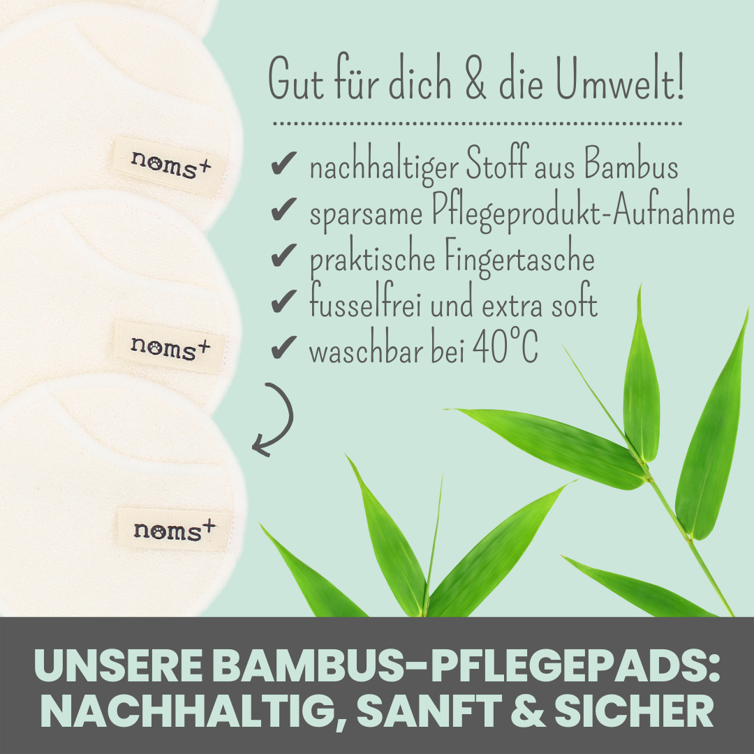 Pflegepads von noms+ Details