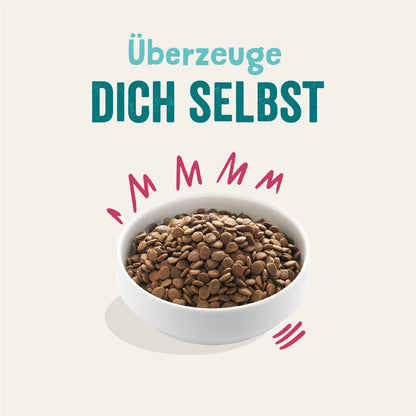 Trockenfutter Hirsch und Freilaufente
