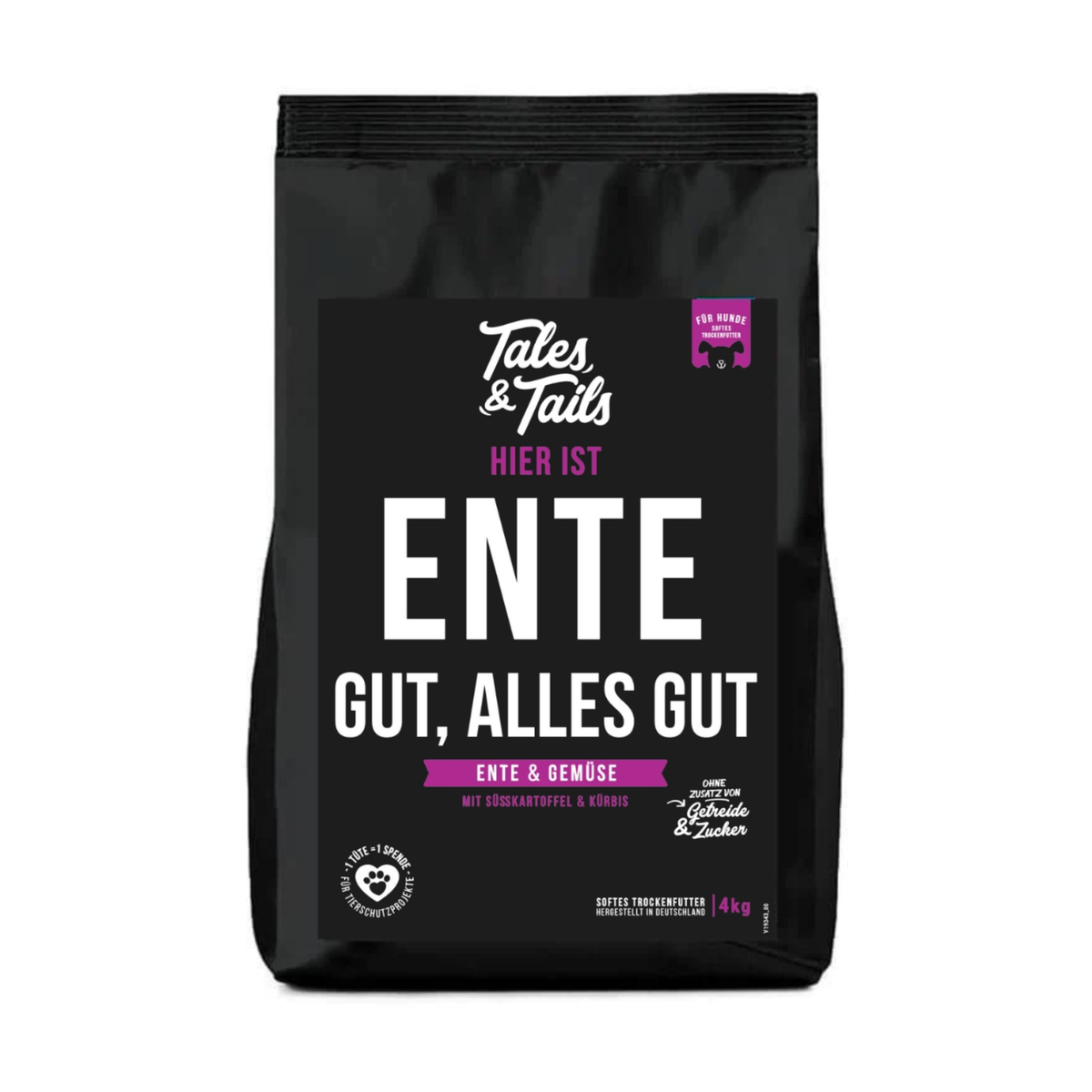 Trockenfutter Ente