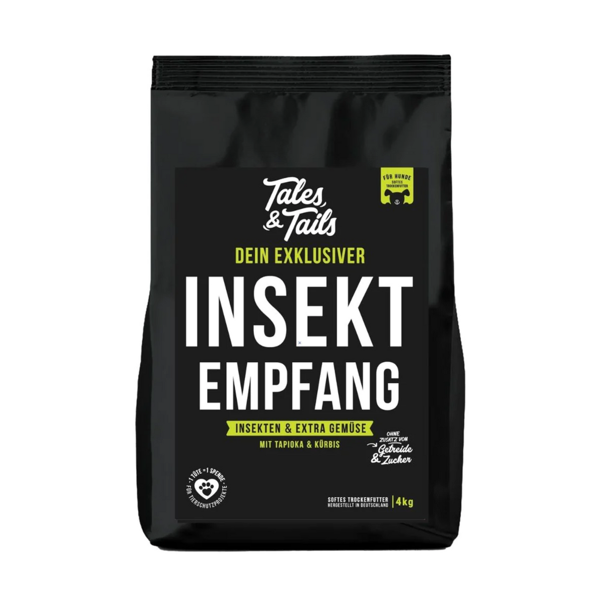 Trockenfutter Insekten