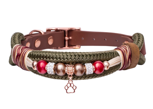 EMMY & PEPE Tauhalsband mit Perlen Lotte