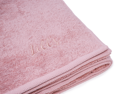 Lills Hundehandtuch Pink Berry Detail
