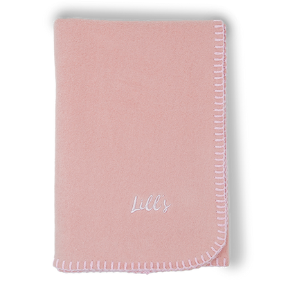Hundedecke Coco Pink Berry Detail