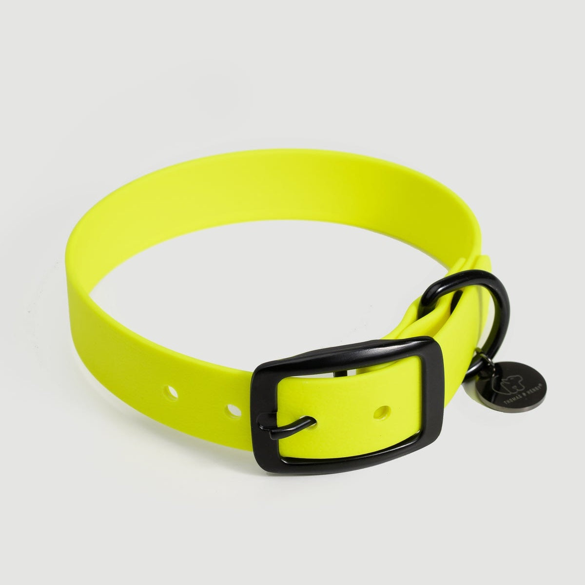 Biothane Hundehalsband gelb