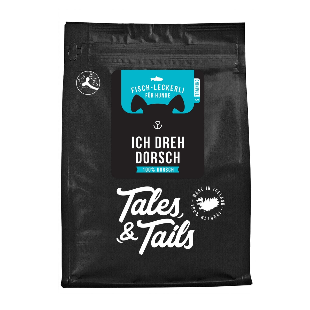 Tales & Tails Leckerli Dorsch Packung