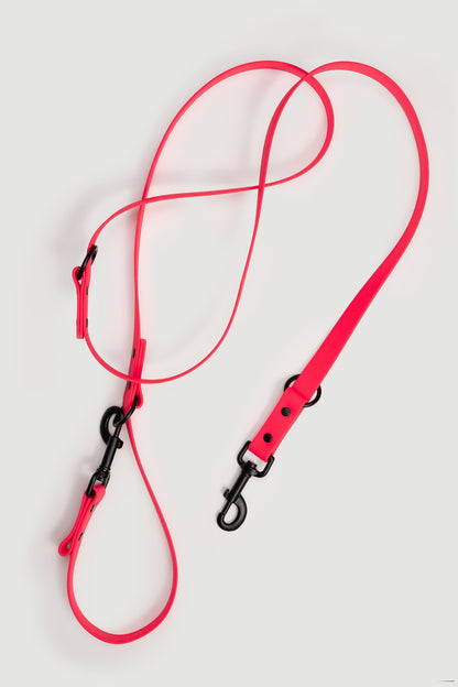Biothane Set Halsband und Leine in pink von Thomas & Henry Leine